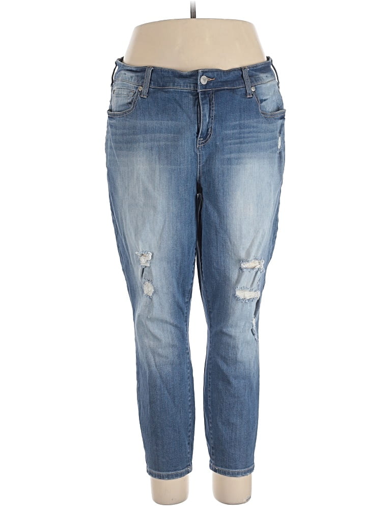 Pre-owned Torrid Jeans In Blue