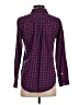 Vineyard Vines Checkered-gingham Purple Long Sleeve Button-Down Shirt Size 0 - photo 2
