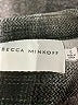 Rebecca Minkoff 100% Polyester Houndstooth Black Long Sleeve Blouse Size S - photo 7