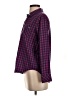 Vineyard Vines Checkered-gingham Purple Long Sleeve Button-Down Shirt Size 0 - photo 5