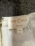 Miss Circle White Long Sleeve Blouse Size M - photo 7