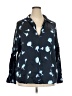 Vince. Blue Long Sleeve Blouse Size 2X - photo 1