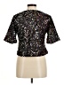 Assorted Brands 100% Polyester Black Short Sleeve Top Size M - photo 2