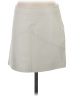 Townsen 100% Leather Silver Leather Skirt Size S - photo 1