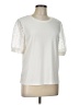 CeCe Ivory Short Sleeve Top Size L - photo 1