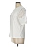 CeCe Ivory Short Sleeve Top Size L - photo 5