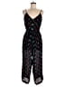 Assorted Brands Hearts Black Jumpsuit Size M - photo 1