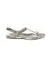 Pedro Garcia Gray Sandals Size EU 39 1/2 - photo 1