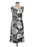 Unbranded 100% Polyester Gray Casual Dress Size M - photo 1