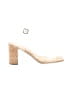 Mix No. 6 Print Ivory Tan Heels Size 11 - photo 1