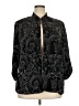 Alex Evenings 100% Polyester Black Cardigan Size 3X - photo 1