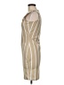 Boohoo Stripes Tan Casual Dress Size 8 (tall) - photo 5