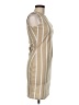 Boohoo Stripes Tan Casual Dress Size 8 (tall) - photo 4