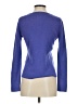 Casual Corner 100% Merino Extra Fine Wool Blue Wool Pullover Sweater Size S - photo 2
