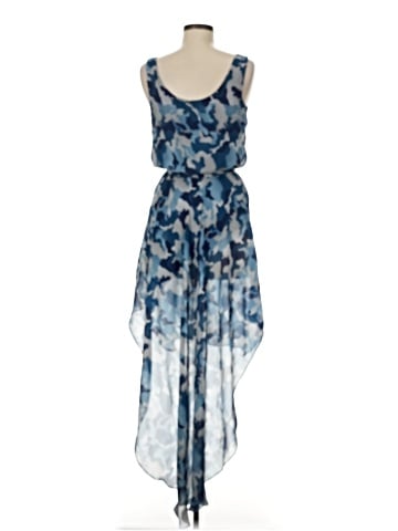 Aqua Cocktail Dress (view 2)