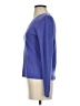 Casual Corner 100% Merino Extra Fine Wool Blue Wool Pullover Sweater Size S - photo 5