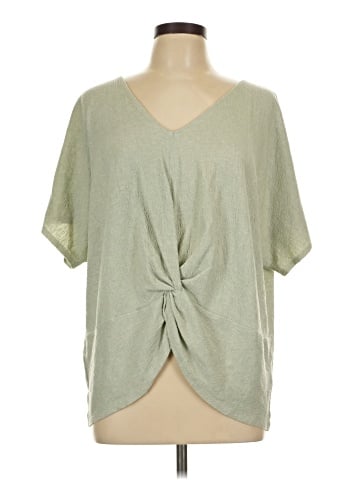 Marled by Reunited Short Sleeve Top (view 1)