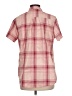 Eddie Bauer Plaid Pink Short Sleeve Button-Down Shirt Size L - photo 2