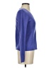 Casual Corner 100% Merino Extra Fine Wool Blue Wool Pullover Sweater Size S - photo 4