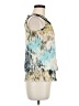 I.N. San Francisco 100% Polyester Teal Sleeveless Blouse Size M - photo 4