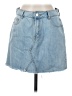 PacSun 100% Cotton Blue Denim Skirt Size 27 waist - photo 1