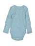 Carter's Teal Long Sleeve Onesie Size Newborn - photo 1