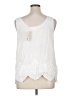 Everleigh 100% Rayon White Sleeveless Blouse Size XL - photo 2
