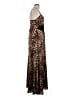 Lulus 100% Polyester Animal Print Brown Cocktail Dress Size L - photo 4
