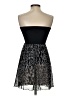 Bebe Animal Print Black Cocktail Dress Size P - Sm - photo 2