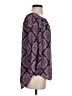 MICHAEL Michael Kors Purple 3/4 Sleeve Blouse Size S - photo 4