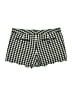 Club Monaco Checkered-gingham Green Shorts Size 8 - photo 2