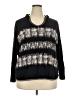 B.l.e.u. Black 3/4 Sleeve T-Shirt Size 4X - photo 1