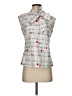 Retrolicious 100% Cotton White Sleeveless Blouse Size S - photo 1
