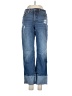 Scoop 100% Cotton Graphic Blue Jeans Size 0 - photo 1