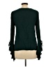 1.State 100% Rayon Green Long Sleeve Blouse Size L - photo 2