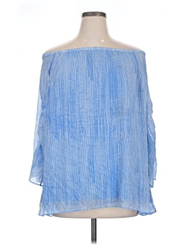H By Halston 3/4 Sleeve Blouse (view 1)
