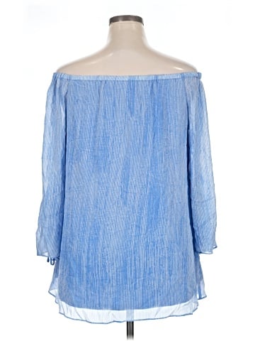 H By Halston 3/4 Sleeve Blouse (view 2)