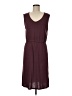 Splendid Solid Burgundy Casual Dress Size M - photo 1