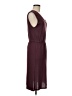 Splendid Solid Burgundy Casual Dress Size M - photo 4