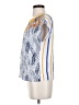 THML Blue Short Sleeve Blouse Size S - photo 5