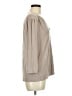 24/7 Maurices Gray Long Sleeve Blouse Size M - photo 4