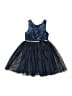 H&M 100% Polyester Blue Dress Size 6 - 7 - photo 1