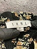 THML 100% Polyester Floral Black Long Sleeve Blouse Size S - photo 7