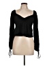 Mi ami Black Long Sleeve Top Size L - photo 1