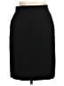 Ann Taylor Solid Black Formal Skirt Size 6 Petite - photo 1