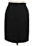 Ann Taylor Solid Black Formal Skirt Size 6 Petite - photo 2