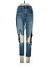 Levi's Color Block Blue Jeans Size 23 waist - photo 1