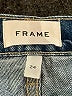 FRAME 100% Cotton Blue Denim Shorts Size 24 waist - photo 3