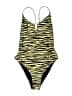 Topshop Animal Print Yellow One Piece Swimsuit Size 8 - photo 1