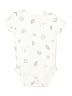 Carter's Print Ivory Short Sleeve Onesie 0-3 MO / 3 MO - photo 1